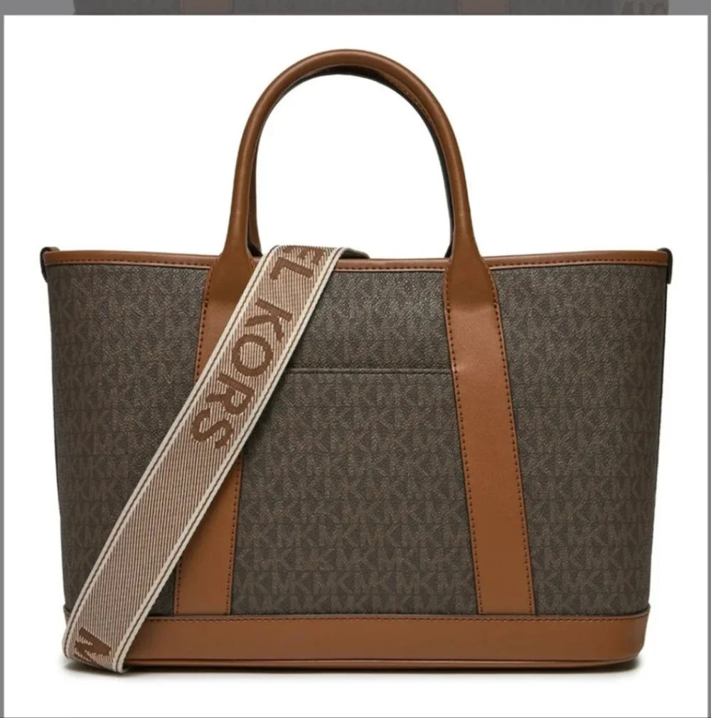 Michael Kors Luisa Medium Satchel Bag Brown 30R4G99S2V Women's